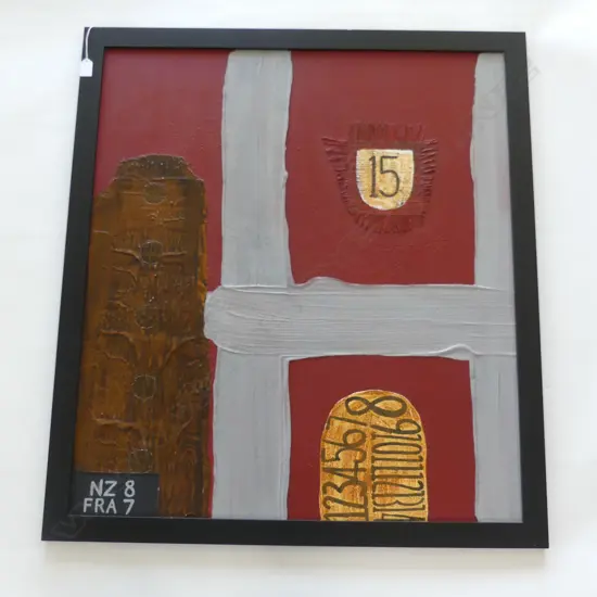 KYM GILCHRIST, 'I'VE GOT THIS' LG MODERN PAINTING, 970 x 880mm