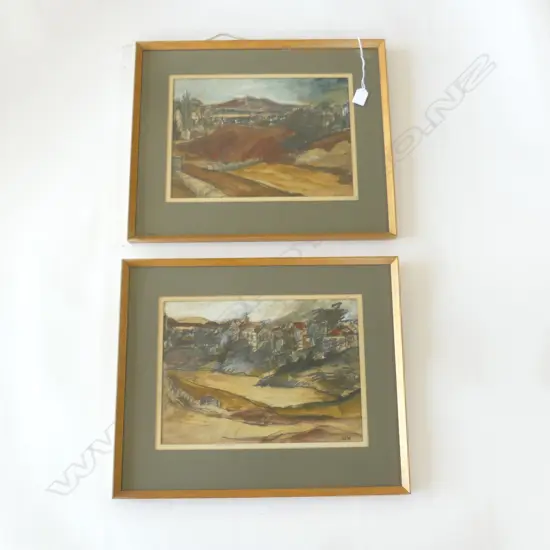 PR of PAINTINGS by JUDY WHITE, AUCKLAND, GOUACHE, 430 x 510mm