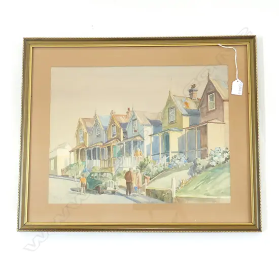 (24946) PEGGY SPICER W/C 'WEALD ST 1963' signed. 320 x 420mm