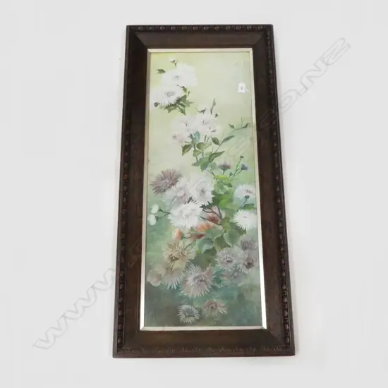 ANTIQUE FLORAL ARTWORK 880x330mm