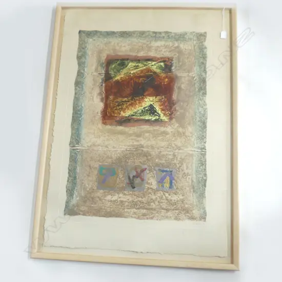 DAVID DODSWORTH 'INSIGNIA II' MIXED MEDIA 1060x750mm