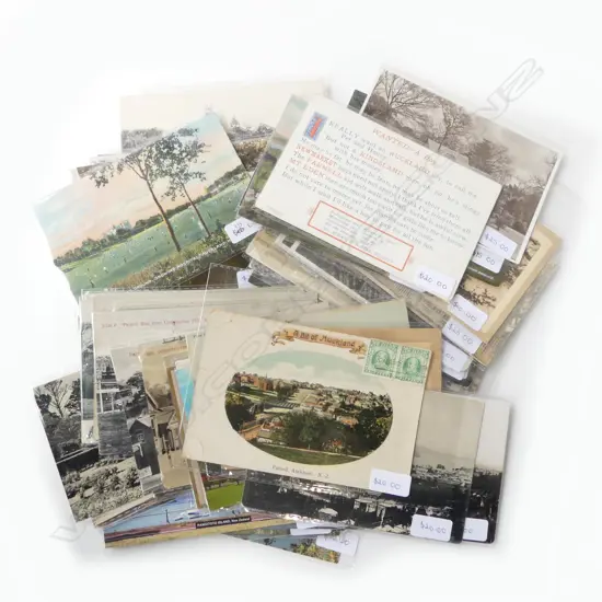 SELECTION OF ANTIQUE AND VINTAGE PARNELL POSTCARDS