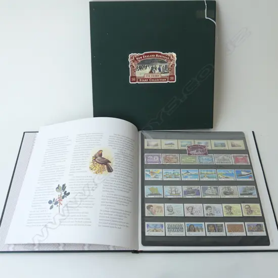 NZ HERITAGE STAMP COLLECTION 1840-1990