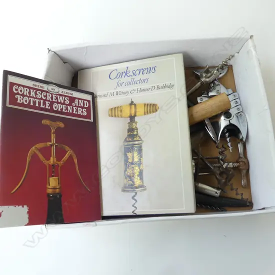 CORKSCREW COLLECTION & 2 BOOKS