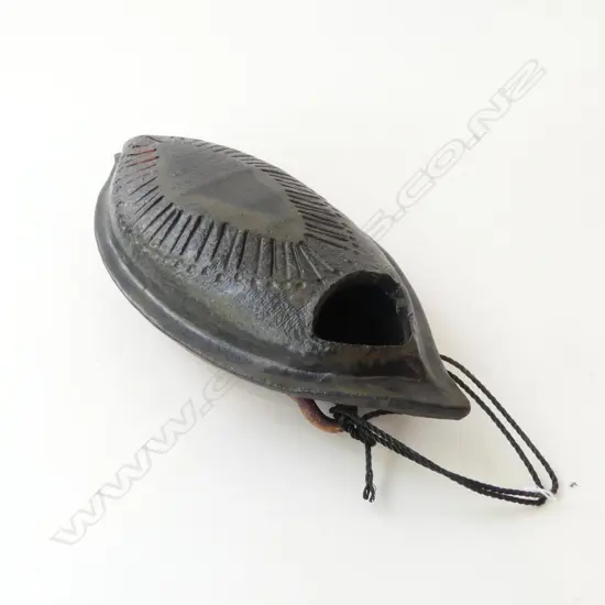 NANCY BECK POTTERY WALL HANGING 380x180mm