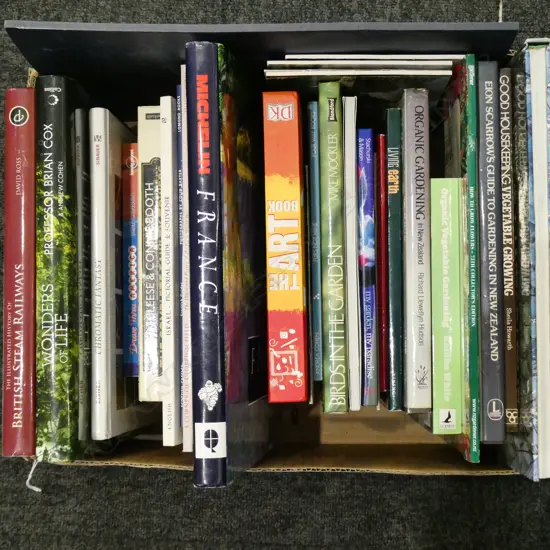 BOOKS; GARDENING ETC