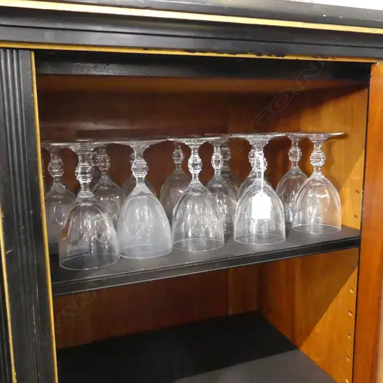 15 CRYSTAL WINE GLASSES H.150mm some cloudy