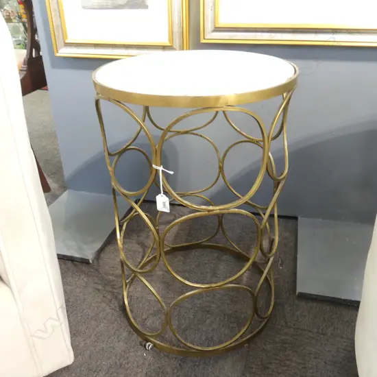 MODERN SIDE TABLE H.610mm, 400mm dia