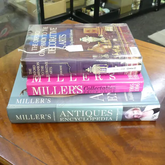 3 BOOKS; ANTIQUES INTEREST