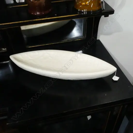 CHAN ANDREASSEND LG WHITE CERAMIC BOWL L.500mm