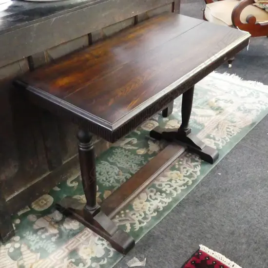 OAK SIDE TABLE 915x455x680mm