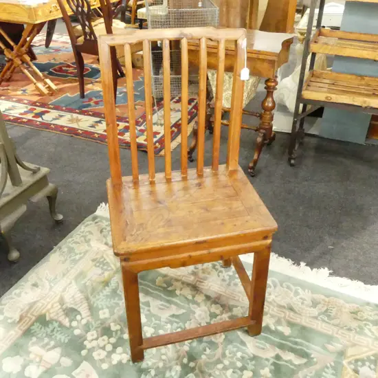 CHINESE ELM DINING CHAIR