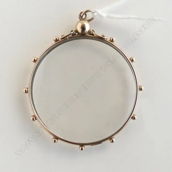 GOLD MAGNIFYING LENS 45mm dia