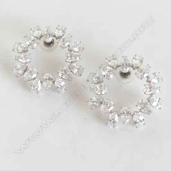 PR SWAROVSKI EARINGS for pierced ears