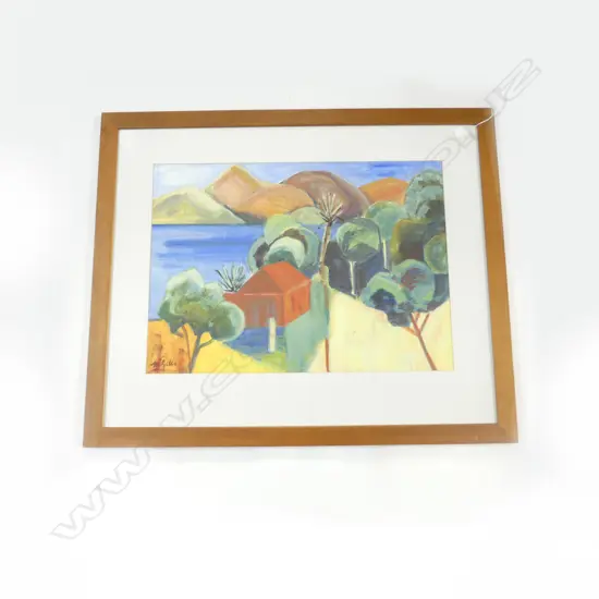 MAY GIBBS 'THE RED BACH' GOUACHE 495x685mm