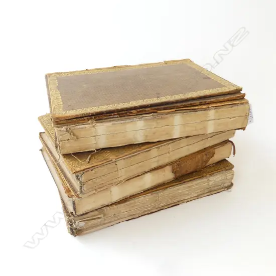 4 VOLS. COOKS VOYAGES, 1821 LONGMANS ED. I,II, VI & VII