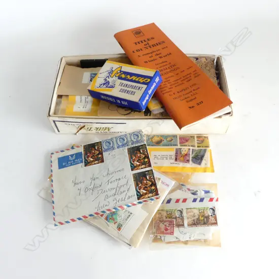 WORLD STAMPS & PARAPHERNALIA