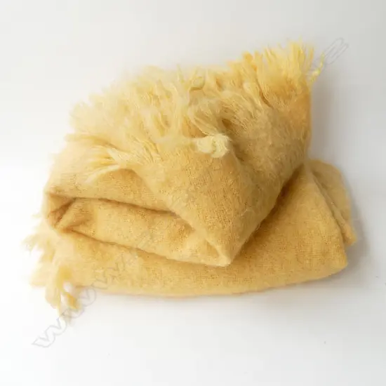 2 ASHLEY PURE MOHAIR BLANKETS