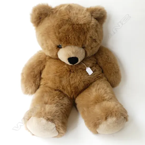 LRG SOFT TEDDYBEAR 'HERMANN' MILLENIUM 2000, H.700mm