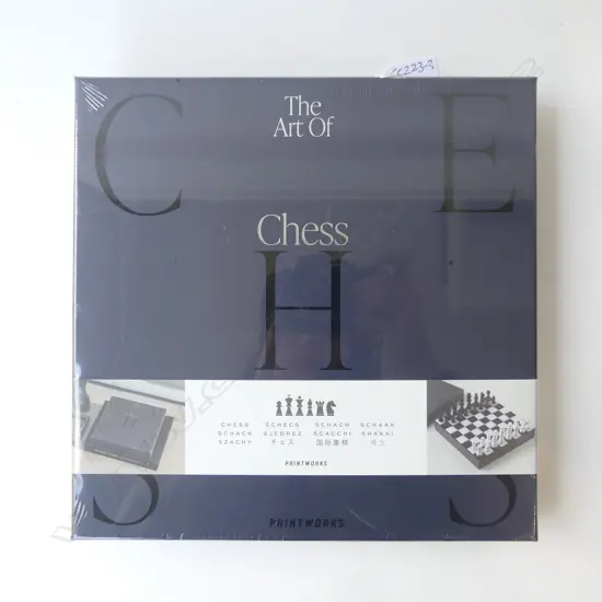 PRINTWORKS CHESS GAME - THE ART OF CHESS. NEW - UNOPENED