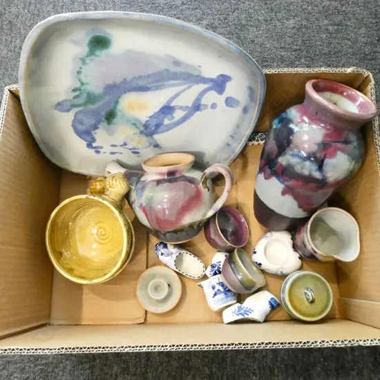 ASST. STUDIO POTTERY ETC