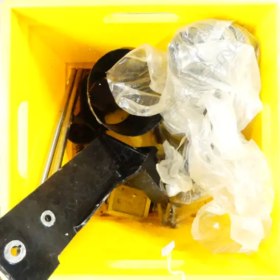 BOX LOT  MOVIE PROJECTOR  PCS LENSES ETC