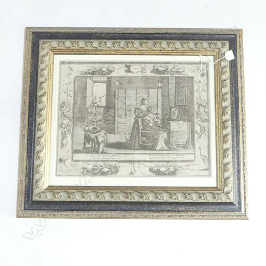 ANTIQUE ETCHING, 315x400mm