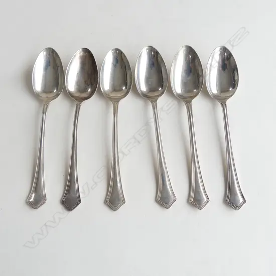 SET OF 6 S/SILVER COFFEE SPOONS  56GMS