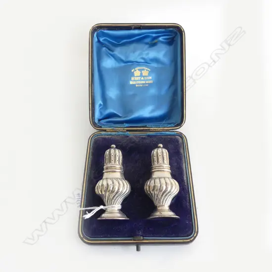 CASED PR S/SILVER PEPPER SHAKERS 50GMS