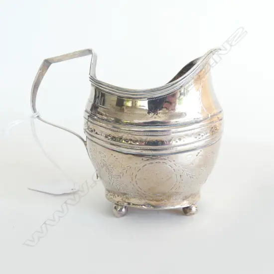 GEO S/SILVER CREAM JUG 91GMS