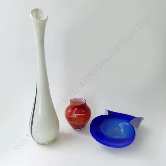 3 PCES ART GLASS H650mm