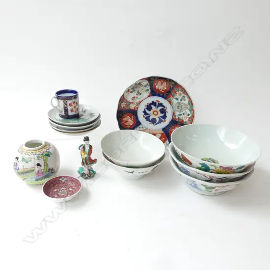 14 PCES ORIENTAL CHINA, HAIRLINES