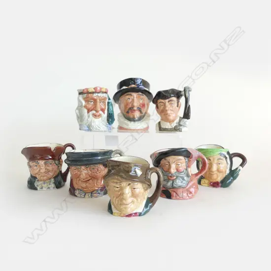 EIGHT ROYAL DOULTON MINIS