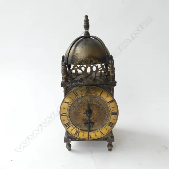 LATE 19th / EARLY 20thC LANTERN CLOCK H.240mm