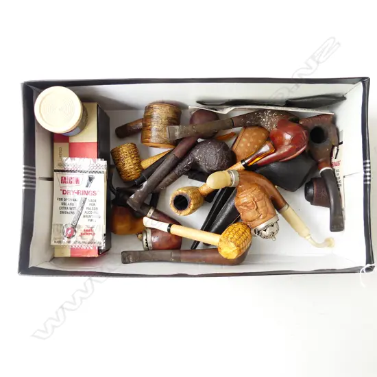 ASST. SMOKERS PIPES ETC