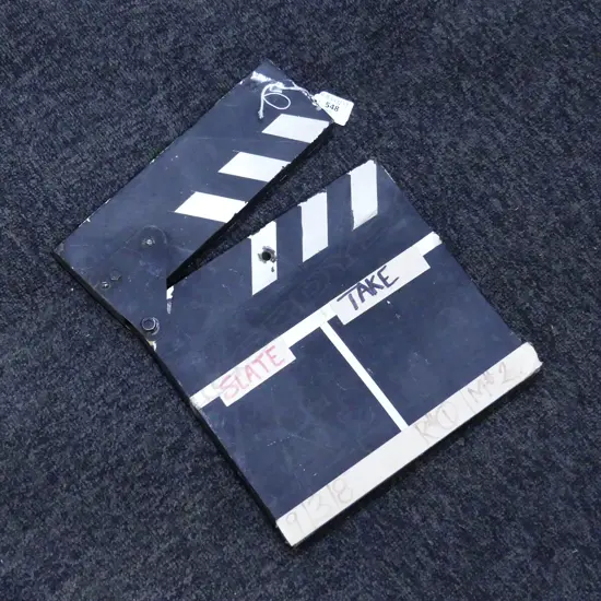 VINTAGE MOVIE TAKE SLATE H310MM