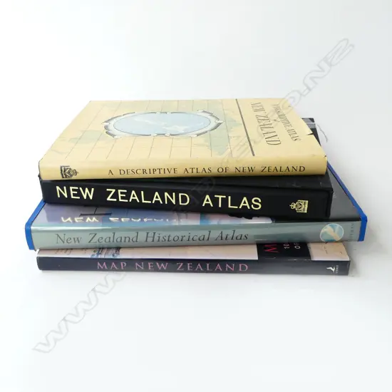 4 NZ ATLASES