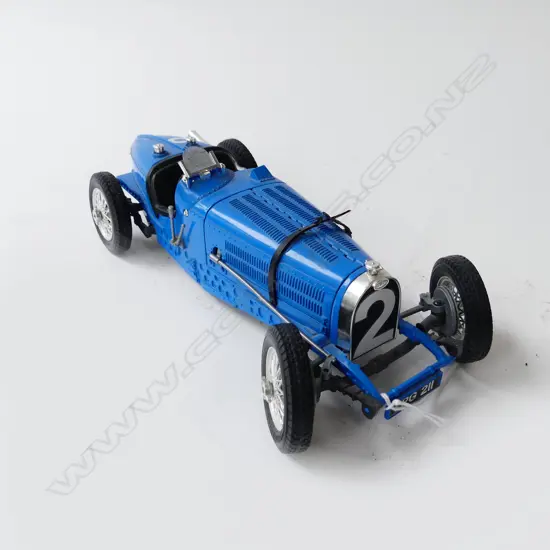 BURANGO 1/18 MODEL 1934 BUGATTI TYPE 59 MADE IN ITALY L.250mm