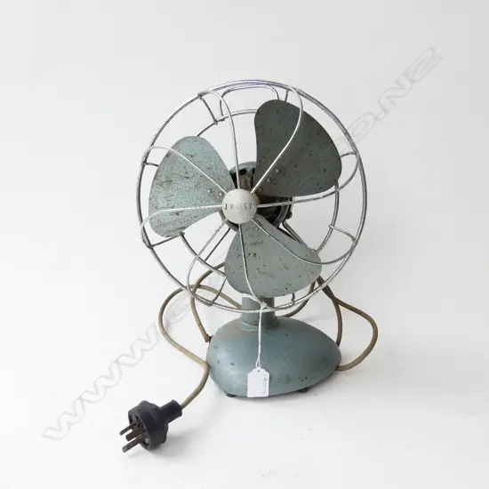 VINTAGE 'FROST' ELECTRIC FAN H.350mm