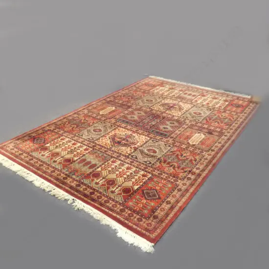 LG RED MACHINED RUG 2900x2000mm
