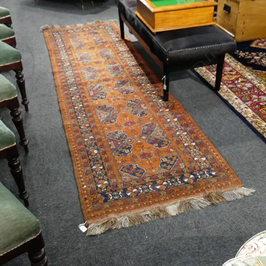 HAND KNOTTED ALL WOOL BALUCHI RUNNER 3000x860mm