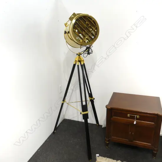 MODERN SEARCH LIGHT TRIPOD FLOOR LAMP H.1720mm