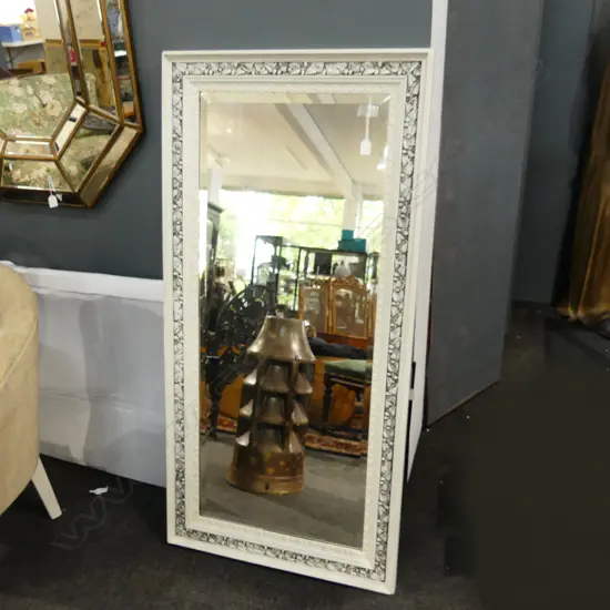 LG MIRROR 690x1400mm, WHITE FRAME