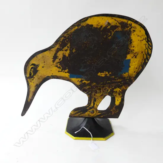 VINTAGE NZ STOCK CAR KIWI ROOF ORNAMENT #24 H.410mm