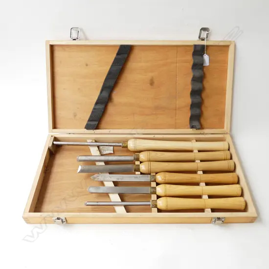 CASED SIX CHISEL SET, W600mm