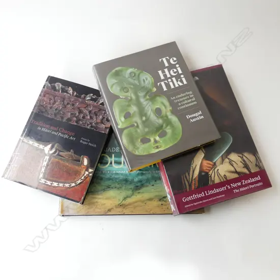 4 MAORI ART REFERNCE BOOKS