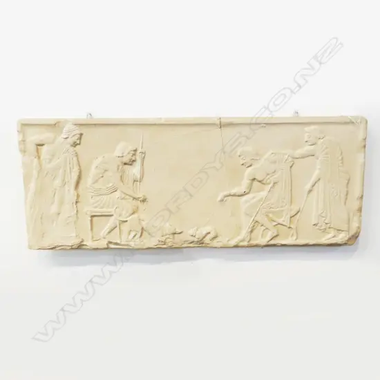 CLASSICAL PLASTER PLAQUE, 315x810mm FAULTS