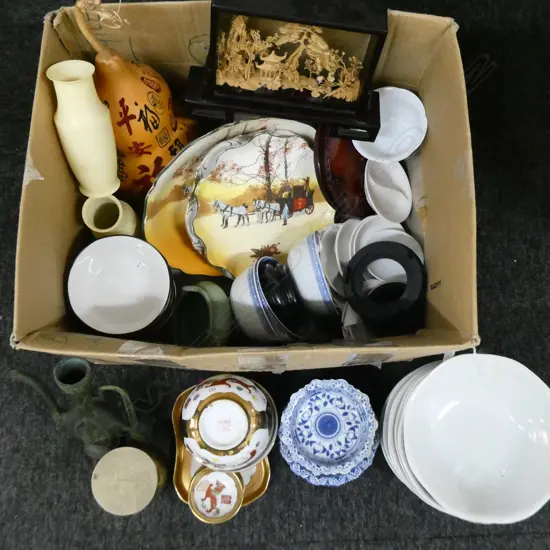 ASST. ORIENTAL CERAMICS ETC