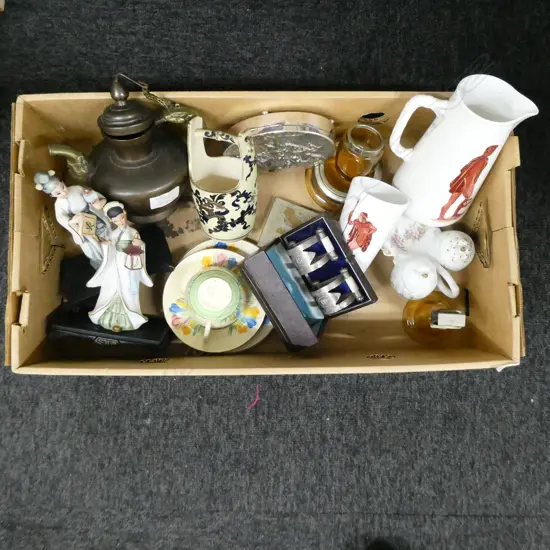 ASST. CHINA INCL. CLARICE CLIFF CROCUS TRIO