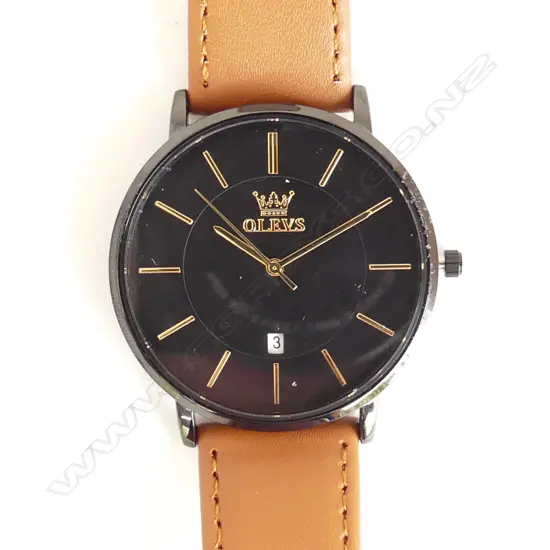 GENT'S OLEVS WATCH, NEW